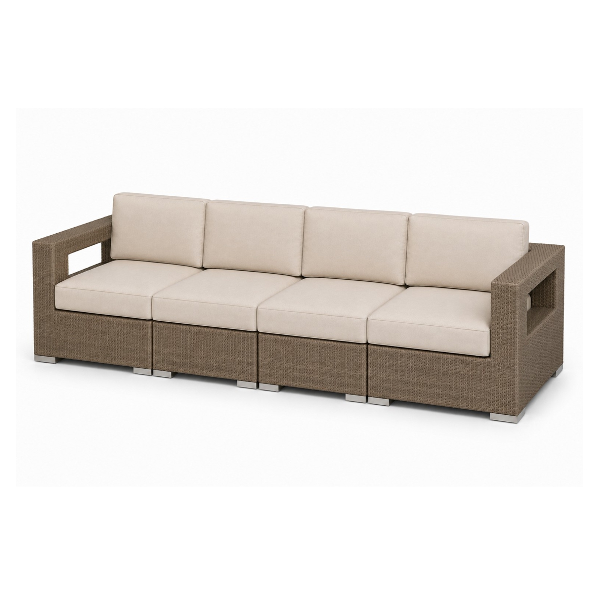 10 Tierra 4 Seat Sofa Sectional