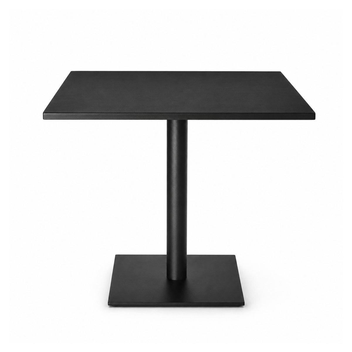 Space Pedestal Squared Dining Table front