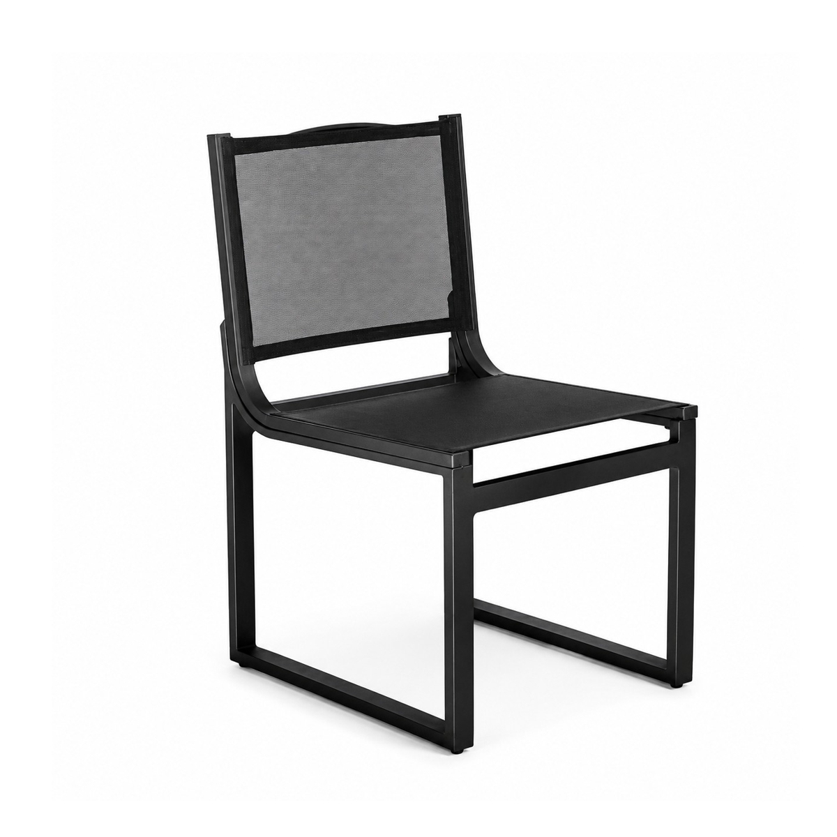 Space Armless Sling Dining Chair